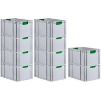 Proregal 10x Eurobox NextGen Color | HxBxT 32x40x60cm |
