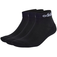 Adidas Linear Crew Cushioned Socken 3er Pack Black /