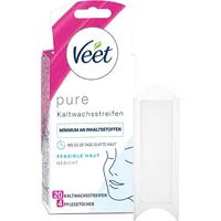 Veet Face Ready To Use Wax Strips for Sensitive