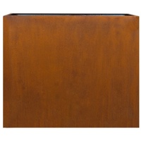 Köhko Designer-Hochbeet aus Cortenstahl Viva 95 x 35 x
