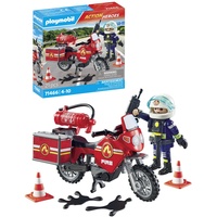 Playmobil PLAYMOBIL® Action Heroes 71466 Feuerwehrmotorrad am Unfallort