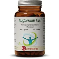 Quintessence Magnesium Fünf Kapseln von Quintessence 101 g