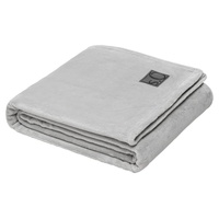 S.Oliver Kuscheldecke Kuschelsoft 150 x 200 cm Polyacryl Silber