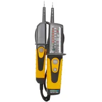 Kopp 324204014 Spannungs- und Durchgangsprüfer mit LED-Anzeige und FI-Prüftaste,