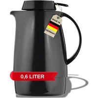 Helios Servitherm Kunststoff-Isolierkanne, schwarz, 0,6 Liter