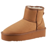 Dockers by Gerli 53ZL301 Mode-Stiefel, Hellbraun, 41 EU