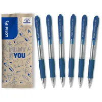 Pilot Pen PILOT Super Grip, Kugelschreiber, 6er Set in