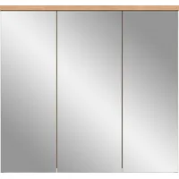 WELLTIME »Dolo, Breite 80 cm, 3 Spiegeltüren, 9 Fächer,