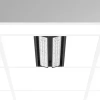 RZB LED-Einbaustrahler 901734,003,2 rechteckig schwarz Aluminium Kunststoff