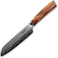 Pasoli Pasoli-Damast-Santokumesser, Klinge 13 cm