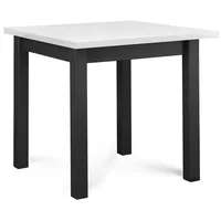 Konsimo Saluto Klappbarer Esstisch Ausziehbar, Grau/weiß - Konsimo