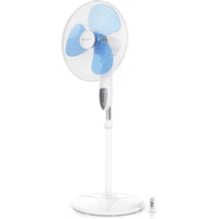 Brandson Standventilator 50W mit Standfuß höhenverstellbar, Ventilator mit Fernbedienung,