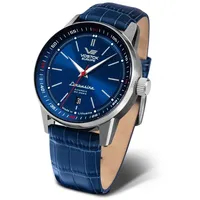 Vostok Europe GAZ14 Limousine Automatik Uhr mit Edelstahl Armband