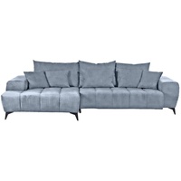 GUTMANN FACTORY Ecksofa Blau, (jeansblau), B:300cm H:60cm T:205cm, 95%