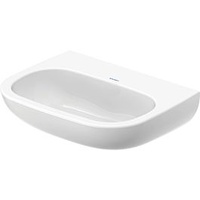 Duravit Waschtisch D-Code 2311600070 ohne Überlauf, ohne Hahnloch, weiss