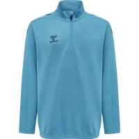 Hummel Core XK 1/2-Zip Sweatshirt Kinder blue danube 140