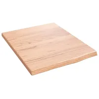 VidaXL Waschtischplatte Hellbraun 40x50x2 cm Massivholz Behandelt