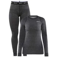 Craft Wool Merino Set W Schwarz X-Small Damen