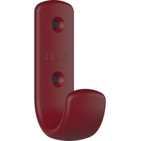 Hewi Serie 477 Garderobenhaken - rubinrot