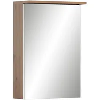 Schildmeyer Spiegelschrank Jesper, Holzwerkstoff, Artisan Eiche, 50,4 x 72,3
