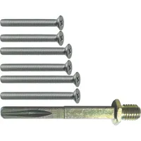 Marchesi 4357HK SOLIDO Befestigungsset zu Wechselgarnituren, Türstärke 75-85 mm,