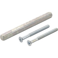 HOPPE 11600974 Befestigungszubehör Hebeschiebegarnituren Griff,Türstärke 80-85, 80-85 mm