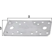 GAH Alberts ART 81503 Flachverbinder Stahl 133 x 55