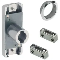 Hettich Prestige 2000 Zyl.-Schubstangenschloss Z23, links, ø18, Stahl vernickelt