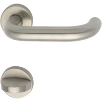Grundmann 102836 1754/D6K auf Rosette WC TS wahlweise, Edelstahl