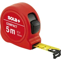 Sola Rollbandmaß Compact 5 m EG-Prüfzeichen Genauigkeit II