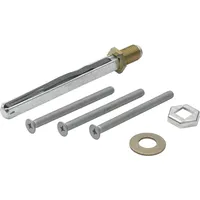 HOPPE Befestigungsset zu Wechselgarnituren, Türstärke 97 - 102 mm
