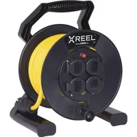 PCE Kabeltrommel XREEL250 N07V3V3-F 3G1.5 Länge 25 m IP