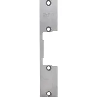 ASSA ABLOY Flachschließblech kurz KL offen, 68935-01, Edelstahl