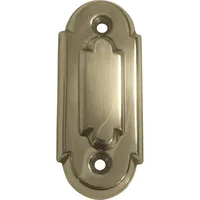 Grundmann Oval-Schlüsselrosette BB m. Hangerl, Gr. 32 x 74,