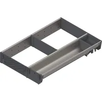 Blum ORGA-LINE Besteckeinsatz/Facheinteilung Set ZSI.XXXKI3N, nl 450mm, grau,