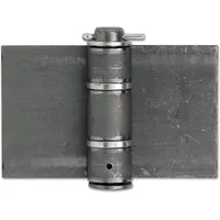 Schwarte Anschweißband schwer, 160 x 120 x 5 mm