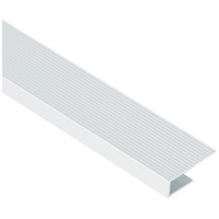 Kügele 105A S 100 Treppenwinkel Alu silber eloxiert, gelocht,
