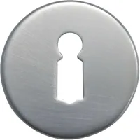 Grundmann Schlüsselrosette BB WG D70, ø 50mm, H:8mm, silber