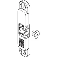 Winkhaus Balkontürschnapper BK.Z-8 mit 8 mm Zapfen, Montage am