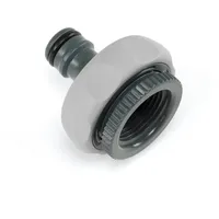 Rehau Comfort Hahnanschluss 3/4 Zoll - 1 Zoll grau