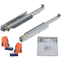 Vasalat BLUM MOVENTO TIP-ON 760H Schubladenschienen, 270mm Vollauszug 40kg,