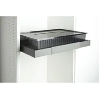 Servetto Aufbewahrungsbox Roomy Papillon rauch-anthrazit