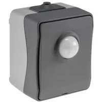 ChiliTec Bewegungsmelder 120°, bis 6m, 250V~, 2-500W, IP54