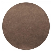 Asa Selection Tischset Vegan Leather Ø 38 cm Polyurethan