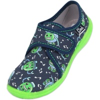Beck Unisex Kinder Robots Hausschuh, Dunkelblau, 26 EU