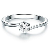 Trilani Ring Sterling Silber Zirkonia in 59 Damen