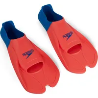 Speedo Flosse Training Fin, AU ORANGE/BLUE blau 35
