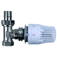Connex Universal Thermostatventil-Set 1/2, Kopf K, Durchgang
