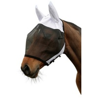 Covalliero Fliegenschutzmaske SuperFly mit Ohrenschutz, Full