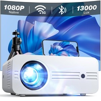 IZEEKER Beamer, 13000 Lux Full HD 1080P 4K Unterstützt,
